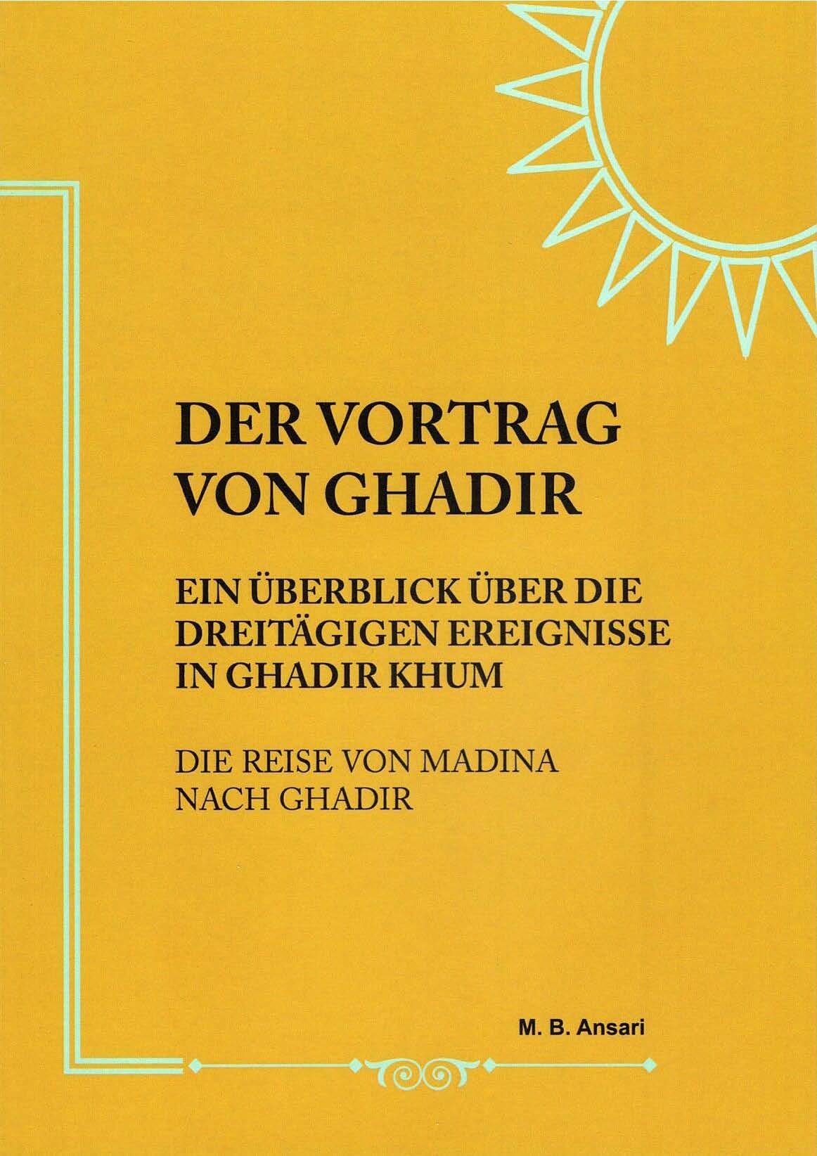 Der Vortrag von Ghadir